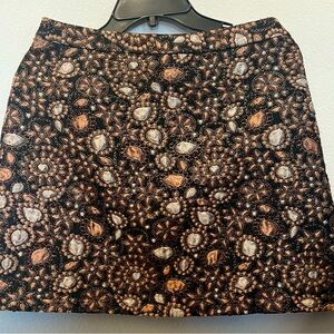 ALICE + OLIVIA mini floral skirt